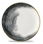 Тарелка мелкая 21,7см, без борта, цвет Black, Studio Prints Homespun Accents HABKEVP81