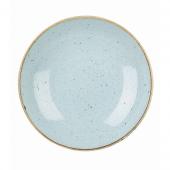 Тарелка глубокая 24,8см 1,13л, без борта, Stonecast, цвет Duck Egg Blue