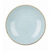 Тарелка глубокая 24,8см 1,13л, без борта, Stonecast, цвет Duck Egg Blue SDESEVB91