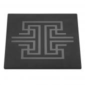 Полка SKYCAP, 35,6х35,6см h1см, меламин, цвет черный SG040