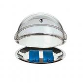 Поднос для нарезки d38см h24см, с крышкой Roll-Top, с хладогентом, нерж.сталь и пластик 09082APS