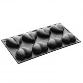 Форма силиконовая PAVOFLEX для пирож. 3D "Heart" 65х60мм h21мм, 46мл, 8 ячеек