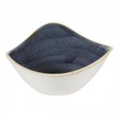 Салатник треугольный 0,37л d18,5см, без борта, Stonecast, цвет Blueberry SBBSTRB71