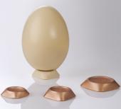 Набор форм для подставок для фигур "Яйцо", 3 блистера, пластик