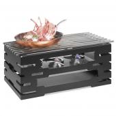 Мармит-гриль MULTI-CHEF 59,1х34,3см h26,7см, сталь, цвет черный SK032