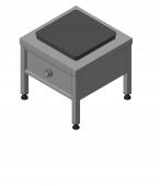 ПЛИТА-ТАБУРЕТ ЭЛЕКТРИЧЕСКАЯ ВУЛКАН-HEIDEBRENNER ETK 07 АРТ. 8058 (КВАДРАТ)