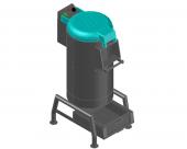 МАШИНА КАРТОФЕЛЕОЧИСТИТЕЛЬНАЯ МКК-500-01, CUBITRON-3M 41000209887