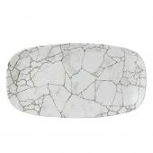 Блюдо прямоугольное CHEFS 35,5х18,9см, без борта, цвет Kintsugi Agate Grey, Studio Prints KTAGXO141