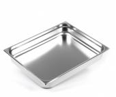 Гастроемкость Luxstahl из нержавеющей стали GN 2/1 654х530х100 мм [821-4]  га33