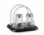 Набор для специй &amp;quot;Волна&amp;quot; (соль, перец) + салфетница,  кт969