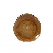 Тарелка мелкая "Волна" 18,6см, без борта, Stonecast Patina, цвет Vintage Copper