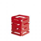 Стойка для буфетной линии SKYCAP, 15,2х15,2см h20,3см, металл, цвет красный SM185