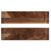 Блюдо деревянное 49,5х13см, двухстороннее, Buffet Wood ZCAWDBH31