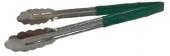 Щипцы универсальные 31,5 см, нерж.сталь, ручка с виниловым покрытием (цвет зеленый) 3712GEU