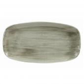 Блюдо прямоугольное CHEFS 29,8х15,3см, без борта, Stonecast Patina, цвет Burnished Green PABGXO111