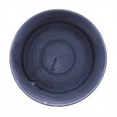 Тарелка мелкая 26см, без борта, Stonecast Patina, цвет Cobalt Blue