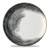 Тарелка мелкая 26см, без борта, цвет Black, Studio Prints Homespun Accents HABKEV101