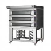 ПЕЧЬ ПОДОВАЯ С ПОДСТАВКОЙ С НАПРАВЛЯЮЩИМИ APACH BAKERY LINE E4L118PA + E4L218PS DPBI-T