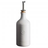 Бутылка для масла/уксуса d 7,5см 0,45л, керамика, серия Gourmet Style, цвет белый 021511