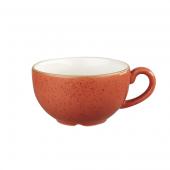 Чашка Cappuccino 340мл Stonecast, цвет Spiced Orange