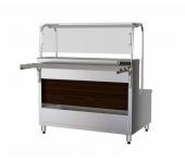 МАРМИТ ПЕРВЫХ БЛЮД  KAYMAN CORSIA МР1-3-1500-01-МХ ТРЕХКОНФОРОЧНЫЙ ДЕР. КАШТАН ТЕМНЫЙ