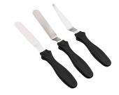 Кондитерские лопатки размер 8.5 см в наборе 3 шт