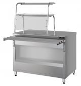 ПРИЛАВОК НЕЙТРАЛЬНЫЙ С 2-МЯ ПОЛКАМИ KAYMAN CORSIA ПН-1120-2П-МХ