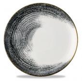 Тарелка мелкая 28,8см, без борта, цвет Black, Studio Prints Homespun Accents HABKEV111
