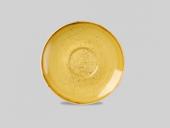 Блюдце 15,6см Stonecast, цвет Mustard Seed Yellow SMSSCSS 1