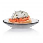 Набор емкостей для закусок Serveware d9см, 24шт., стекло, цвет дымчатый GLS007