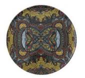 Тарелка мелкая d27см, Mandala D 67377D05