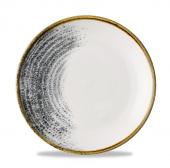 Тарелка мелкая 16,5см, без борта, цвет Black, Studio Prints Homespun Accents HABKEVP61