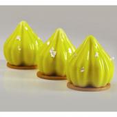 Форма силиконовая PAVOFLEX для пирож. 3D "Гель" d60мм h63мм, 90мл, 20 ячеек