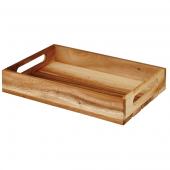 Поднос деревянный"Ящик" 30х20см h4,8см Buffetscape Wood ZCAWMWCR1