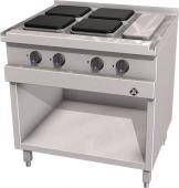 ПЛИТА ЭЛ. 4 КОНФОРКИ MKN OPTIMA 700 2123202 НА ОТКР. ПОДСТАВКЕ