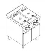 ФРИТЮРНИЦА 900СЕР KOGAST EF-T9/28M
