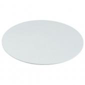 Блюдо сервировочное d26см h1,5см, пластик, цвет белый P402