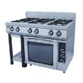ПЛИТА 6 КОНФ. GRILL MASTER Ф6ПДГ/800(Г) ГАЗ 50004г