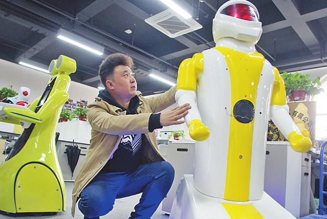 Роботы-официанты китайского производства поставлены на экспорт