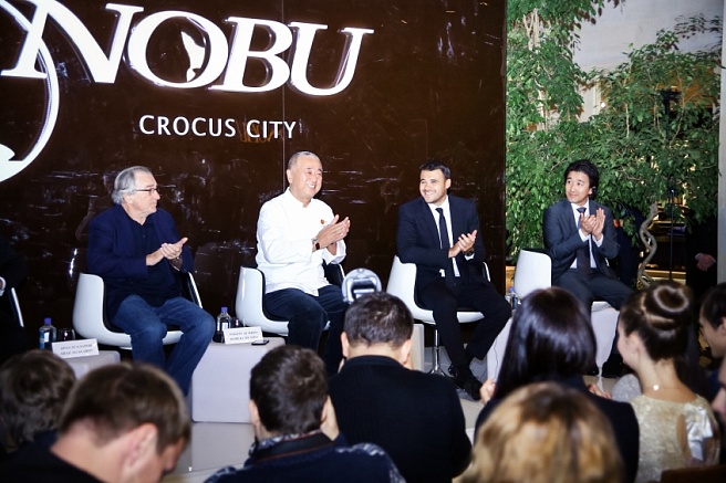 Роберт Де Ниро официально открыл ресторан Nobu в Москве