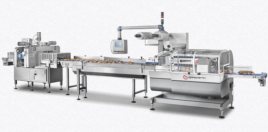 Промышленные и профессиональные машины Brevetti Gasparin для нарезки и упаковки хлебобулочных изделий