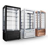 Эксклюзивная коллекция вертикальных холодильных витрин SAGI Luxor New Style
